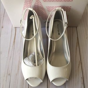 Girls High Heels - White